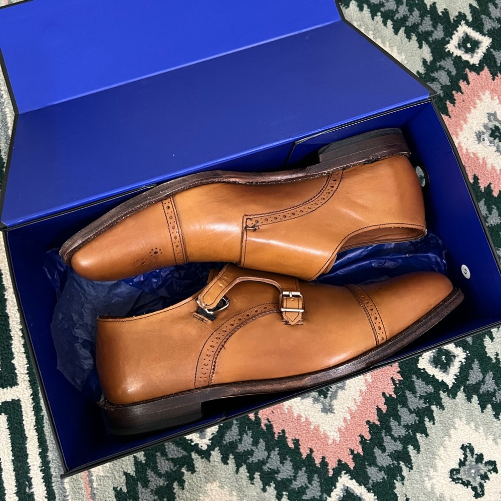 Allen Edmonds Double Monk Strap Shoes